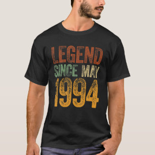 1994: Birthday May Born Legend from 1994 T-shirt