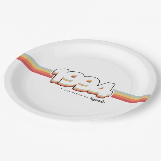 1994 De geboorte van legenden Papieren Bordje (Gekanteld)