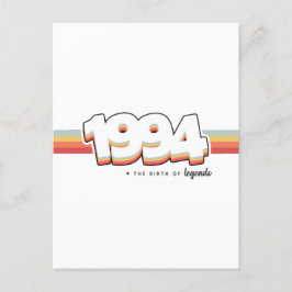 1994 De geboorte van legendes Briefkaart