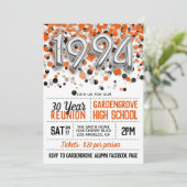 1994 High School College Reunion Uitnodiging (Staand voorkant)
