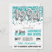 1994 High School College Reunion Uitnodiging (Voorkant)