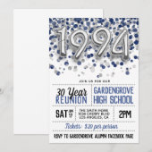 1994 High School College Reunion Uitnodiging (Voorkant / Achterkant)