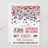 1994 High School College Reunion Uitnodiging (Voorkant)