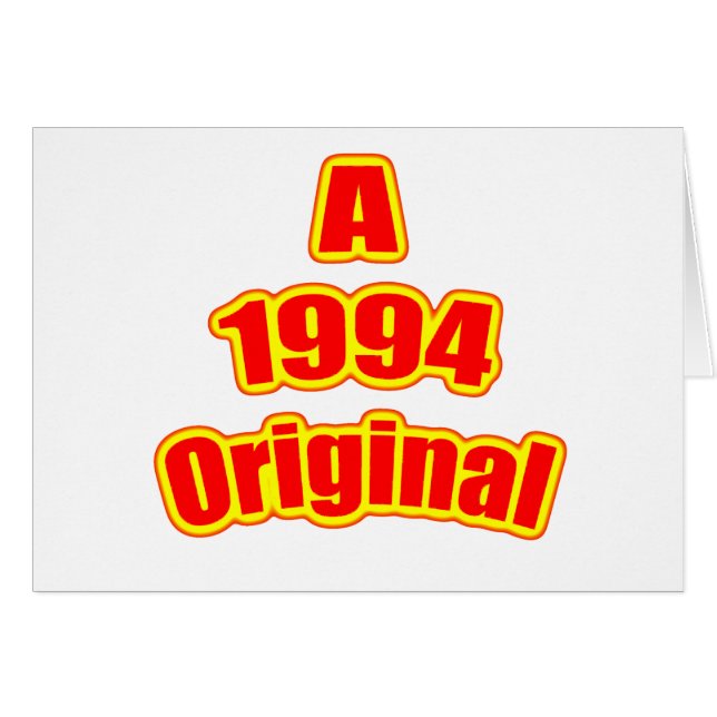 1994 Origineel Rood (Voorkant Horizontaal)