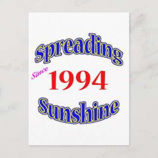 1994 Spreading Sunshine Briefkaart