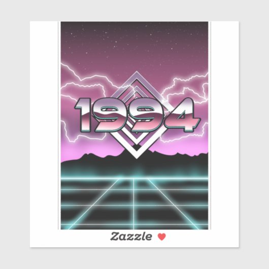 1994 Tech noir Sticker (Vel)