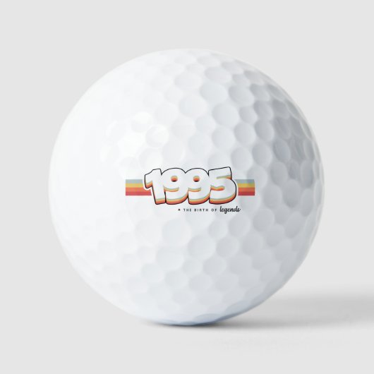 1995 De geboorte van legenden Golfballen (Voorkant)