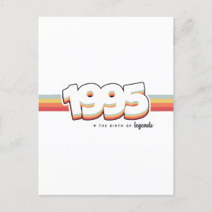 1995 De geboorte van legendes Briefkaart