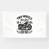 1995 Motorfiets Spandoek (Horizontaal)