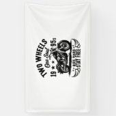 1995 Motorfiets Spandoek (Verticaal)