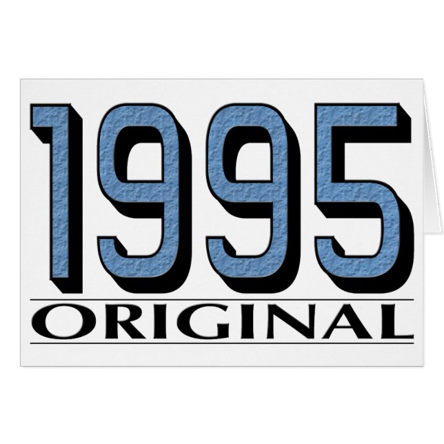 1995 Origineel (Voorkant Horizontaal)
