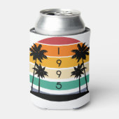 1995 Retro Stripe Sunset  Blikjeskoeler (Blikje Voorkant)