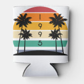 1995 Retro Stripe Sunset  Blikjeskoeler (Voorkant)