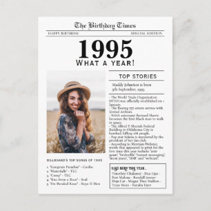 1995 Verjaardag Briefkaart