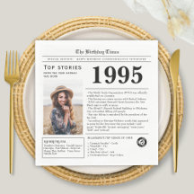 1995 Verjaardag Trivia