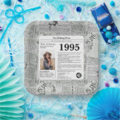 1995 Verjaardagsjaar waarin je geboren bent Papieren Bordje (Feest)