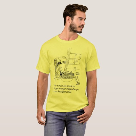 1995 - zwarte inkt t-shirt (Voorkant volledig)