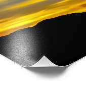 1996-2-Arizona Woestijn bij zonsondergang met Sagu Foto Afdruk (Hoek)