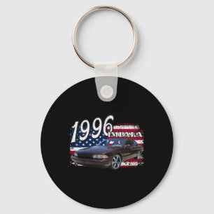 1996 96 Impala Lowrider SS 4th of July Amerikaans Sleutelhanger