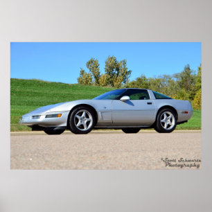 1996 Corvette Collectors Edition Poster