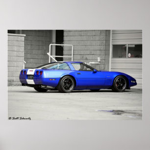 1996 Corvette Grand Sport Poster