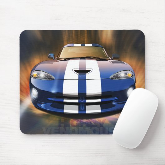 1996 Dodge Viper GTS-muispad Muismat (Met muis)