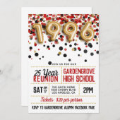 1996 High School College Reunion Kaart (Voorkant / Achterkant)