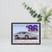 1996 Special Edition Corvette Briefkaart (Staand voorkant)