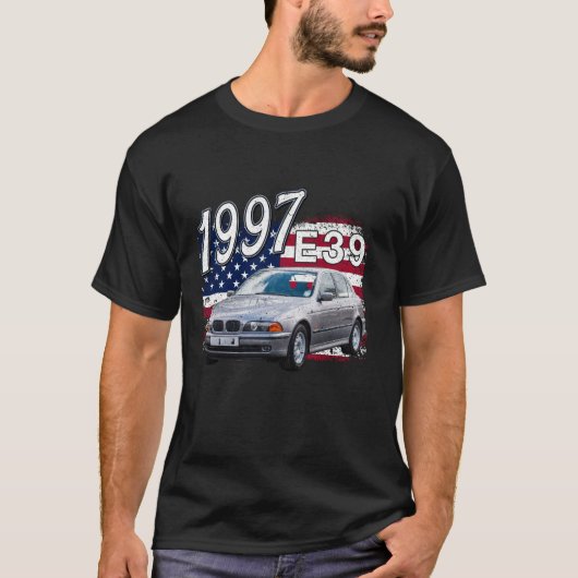1997 97 E39 4 juli Amerikaans T-shirt (Voorkant)