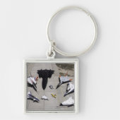 1997 Dryden Research Vliegtuig Fleet on Ramp Sleutelhanger (Voorkant)