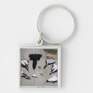 1997 Dryden Research Vliegtuig Fleet on Ramp Sleutelhanger