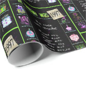 1997 Geboortejaar Trivia Cadeaupapier (Rol Hoek)