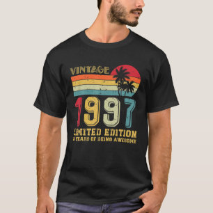 1997 Limited Edition Bday 25 Years Old 25T T-shirt