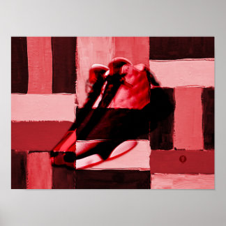 1997 XIII POSTER in rood