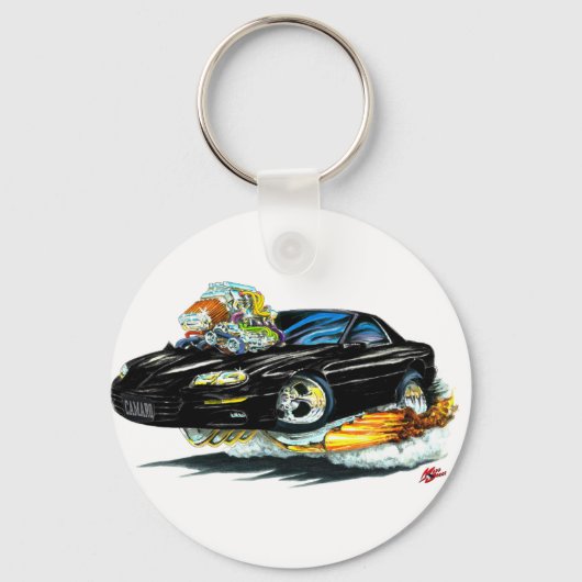 1998-02 Camaro Black Car Sleutelhanger (Voorkant)