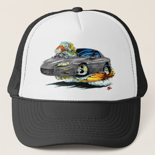 1998-02 Camaro Gray Car Trucker Pet (Voorkant)