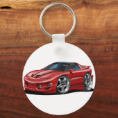 1998-02 Trans Am Maroon Sleutelhanger (Voorkant)