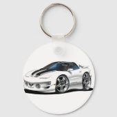 1998-02 Trans Am White Firehawk Sleutelhanger (Voorkant)