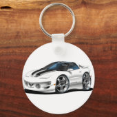 1998-02 Trans Am White Firehawk Sleutelhanger (Voorkant)