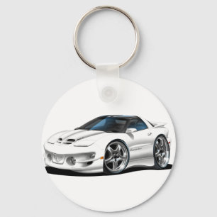 1998-02 Trans-Am Witte wagen Sleutelhanger