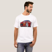 1998-03 Camaro SS Maroon Car T-shirt (Voorkant volledig)