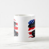 1998-04 Corvette Black Car Koffiemok (Center)