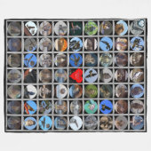 1998-2019 Peregrine Falcons of Rochester, NY Fleece Deken (Voorkant (Horizontaal))