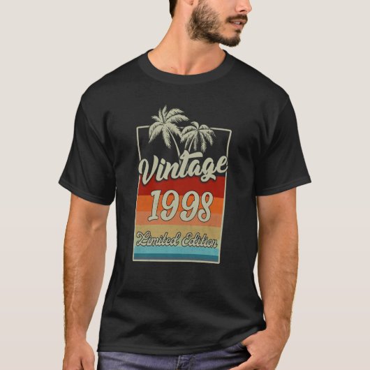  1998 25 jaar oud 25 jaar oud t-shirt (Voorkant)