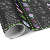 1998 Geboortejaar Trivia Cadeaupapier (Rol Hoek)