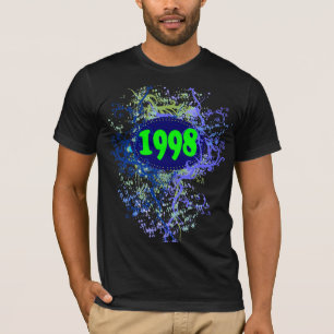 1998 - kleurrijke retro - T-Shirt