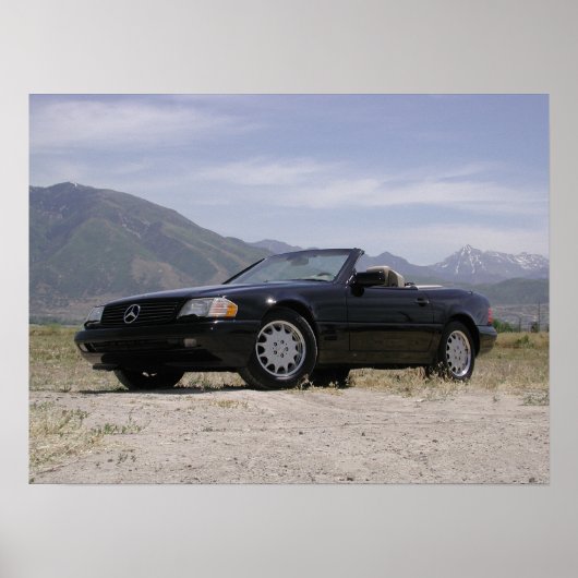 1998 Mercedes-Benz SL500 Roadster Poster (Voorkant)