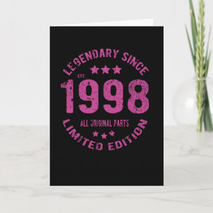 1998  verjaardag kaart
