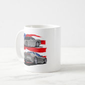 1999-04 Corvette Grey Car Koffiemok (Voorkant links)