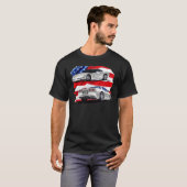 1999-04 Corvette White Car T-shirt (Voorkant volledig)